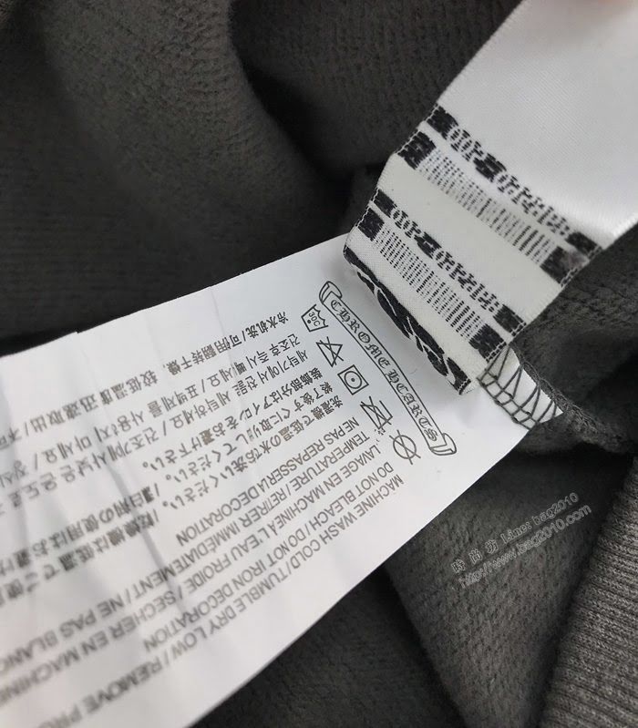 Chrome Hearts男裝 克羅心20秋冬限量款重工加絨連帽衛衣 男女同款寬鬆版型  ydi3468
